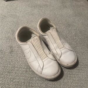 Nike Women's White Slip-On Sneakers